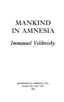 Cover of Mankind in amnesia