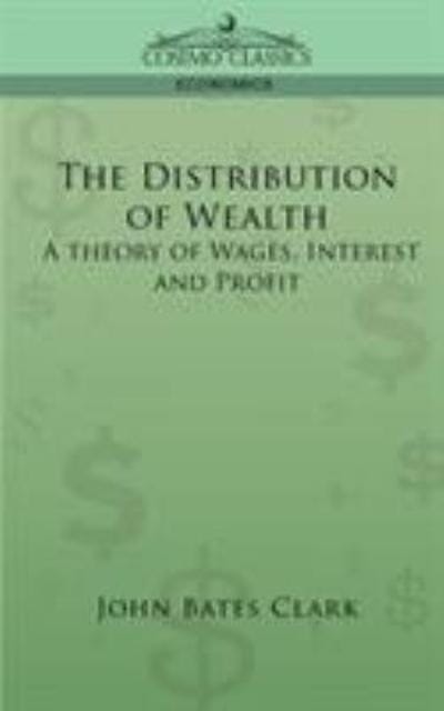 Cover of The distribution of wealth