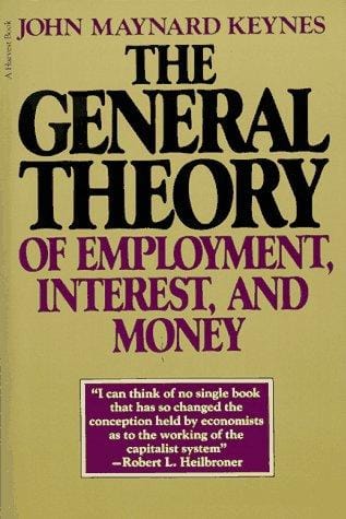 Cover of The general theory of employment, interest and money